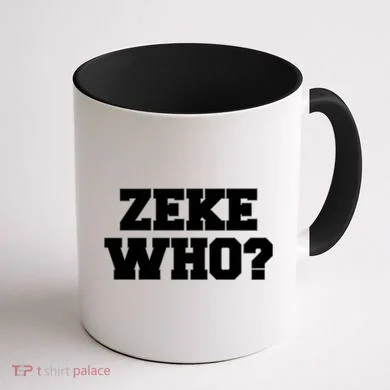 Zeke Who? Coffee Mug back