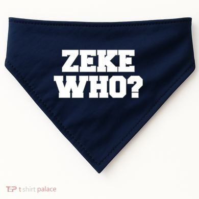 Zeke Who? USA-Made Doggie Bandana