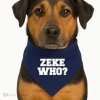 Zeke Who? USA-Made Doggie Bandana thumb 1