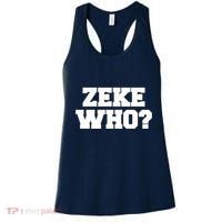 Zeke Who? Women's Tank Top thumb 0