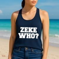 Zeke Who? Women's Tank Top thumb 2