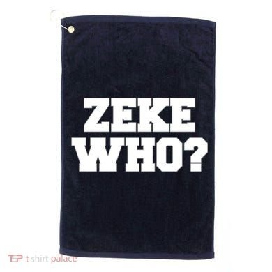 Zeke Who? Golf Towel