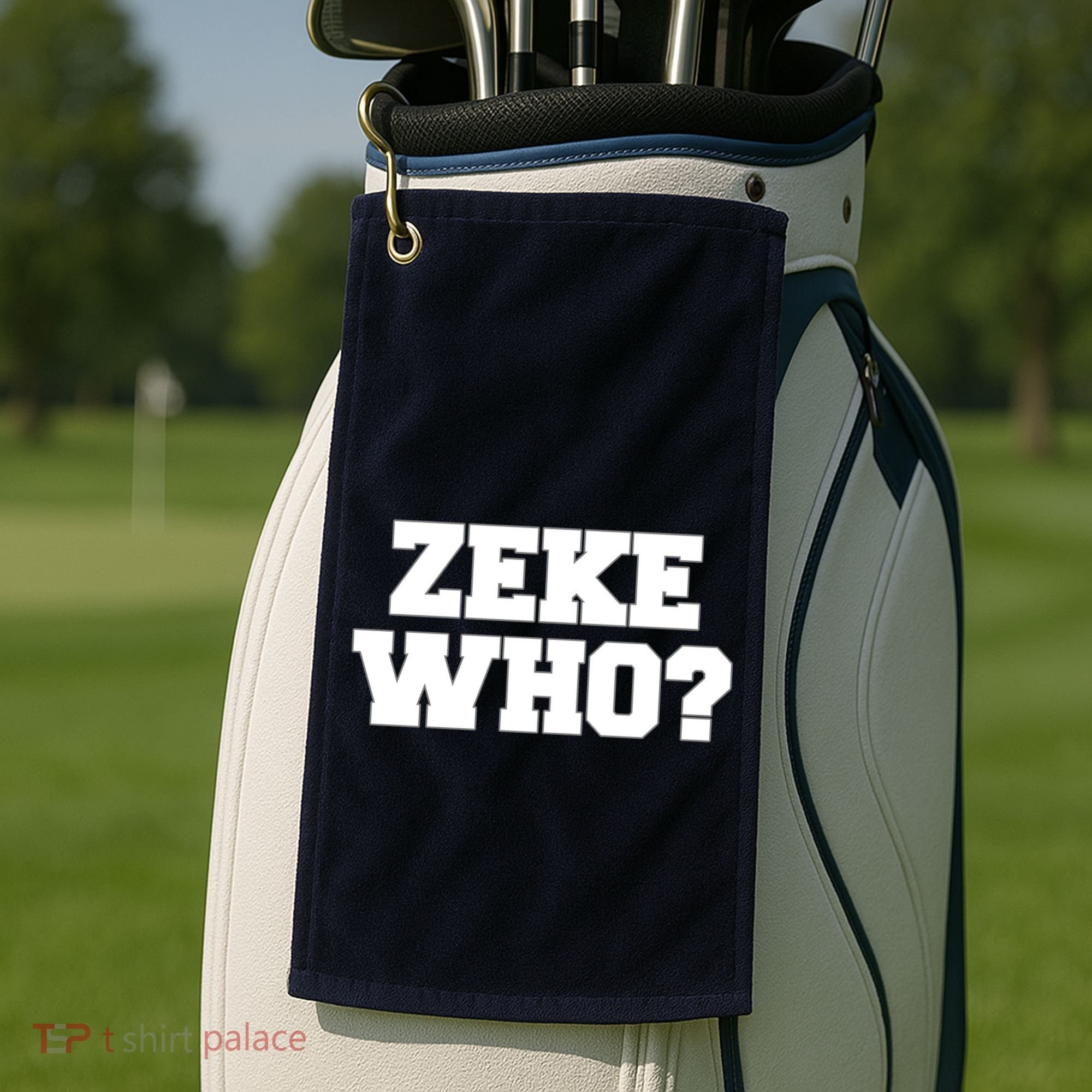 Zeke Who? Golf Towel