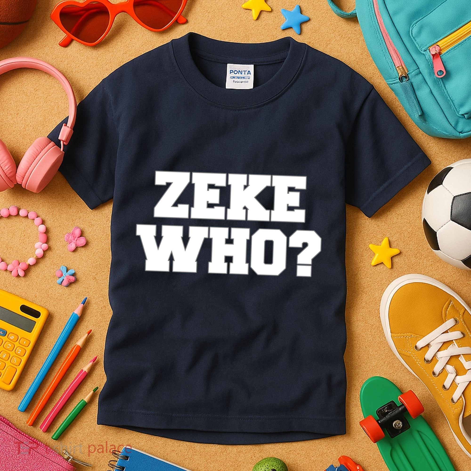 Zeke Who? Kids T-Shirt