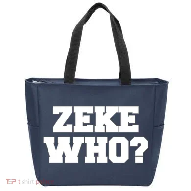 Zeke Who? Tote Bag
