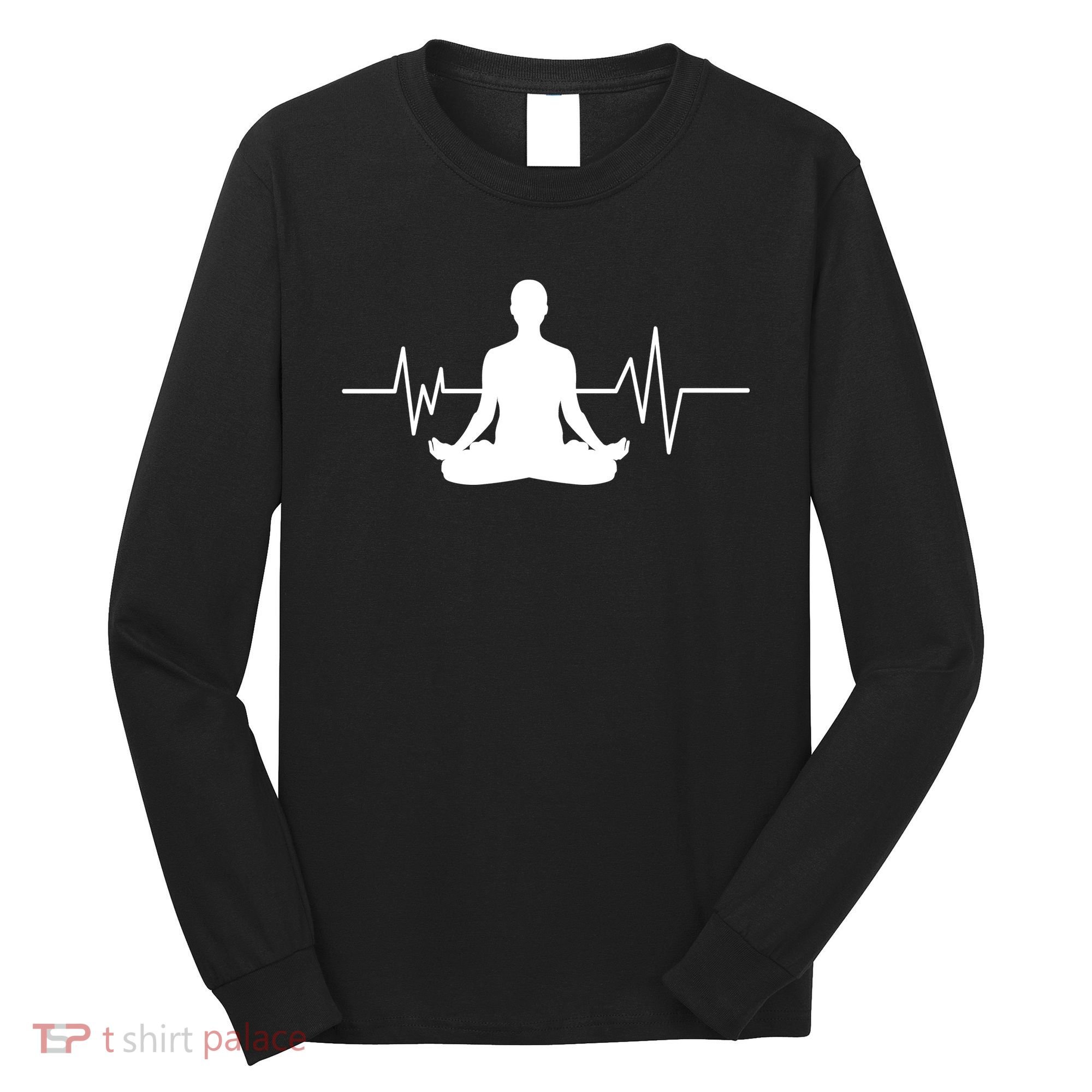 Zen Heartbeat Pulse Long Sleeve Shirt