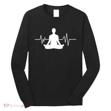 Zen Heartbeat Pulse Long Sleeve Shirt