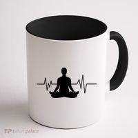 Zen Heartbeat Pulse Coffee Mug thumb 1