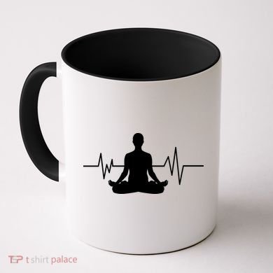 Zen Heartbeat Pulse Coffee Mug
