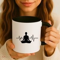 Zen Heartbeat Pulse Coffee Mug thumb 3