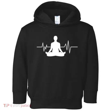 Zen Heartbeat Pulse Toddler Hoodie