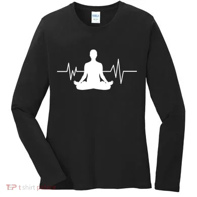 Zen Heartbeat Pulse Women's Long Sleeve Shirt