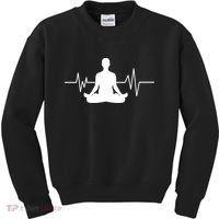 Zen Heartbeat Pulse Kids Sweatshirt thumb 0