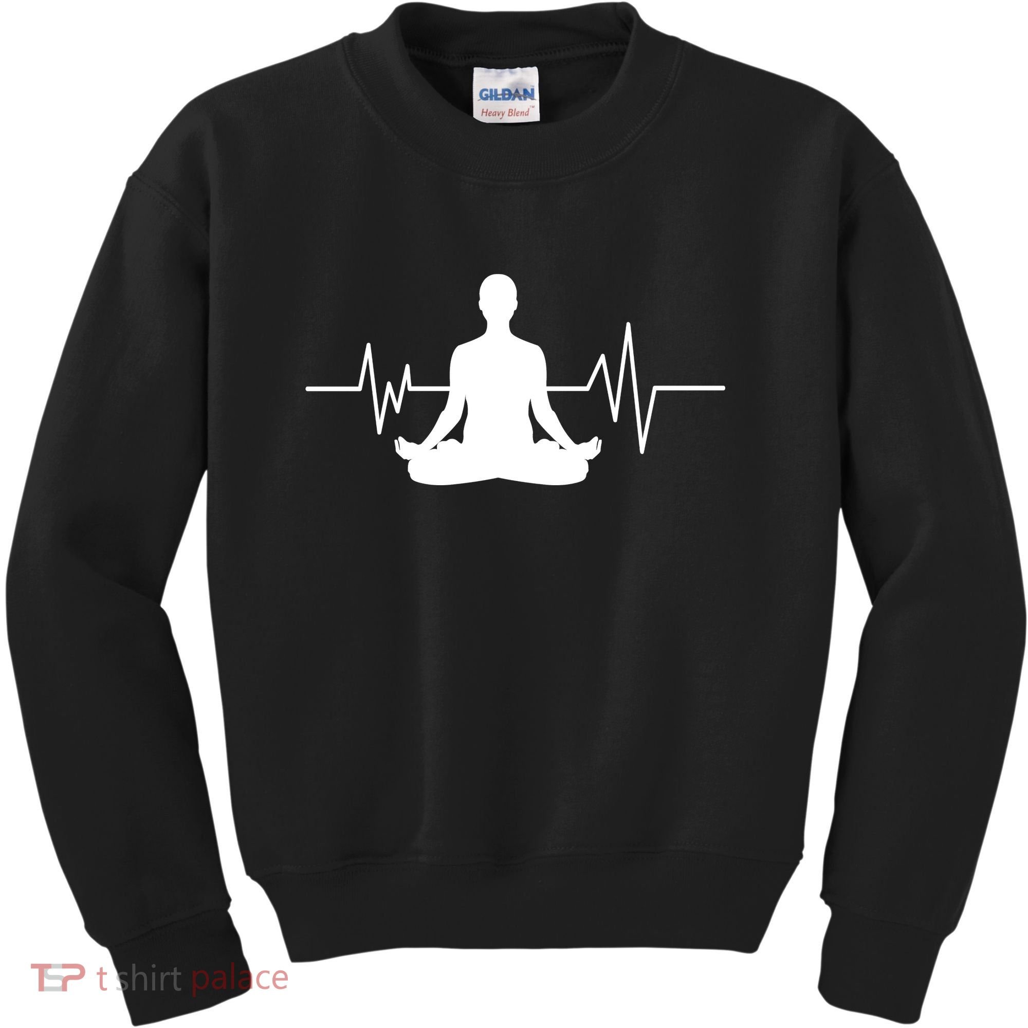 Zen Heartbeat Pulse Kids Sweatshirt