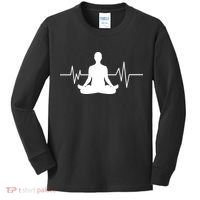 Zen Heartbeat Pulse Kids Long Sleeve Shirt thumb 0