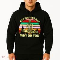 Zen Meditating Skeleton Eff You See Kay Hoodie thumb 2