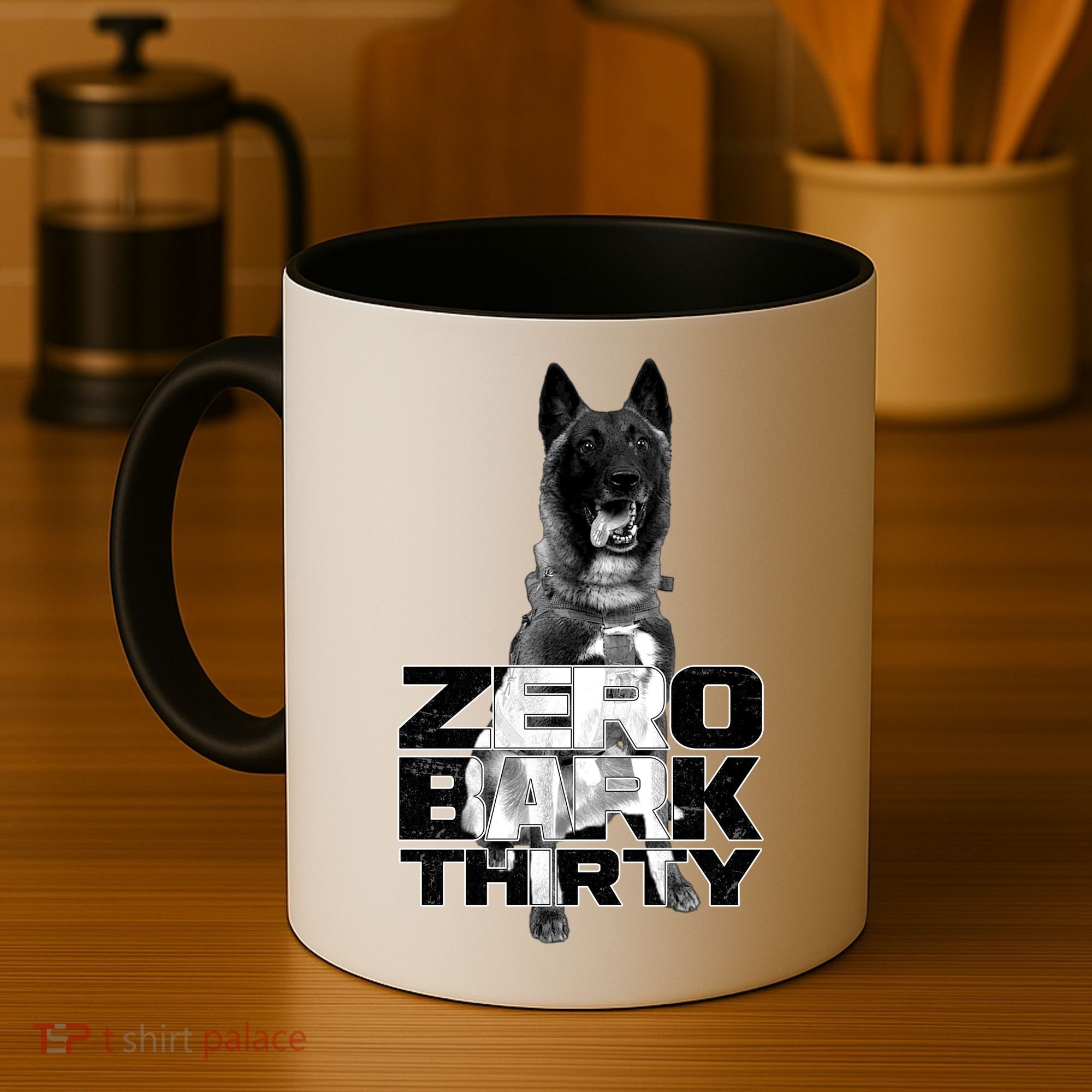 Zero Bark Thirty Conan the Hero Dog Coffee Mug