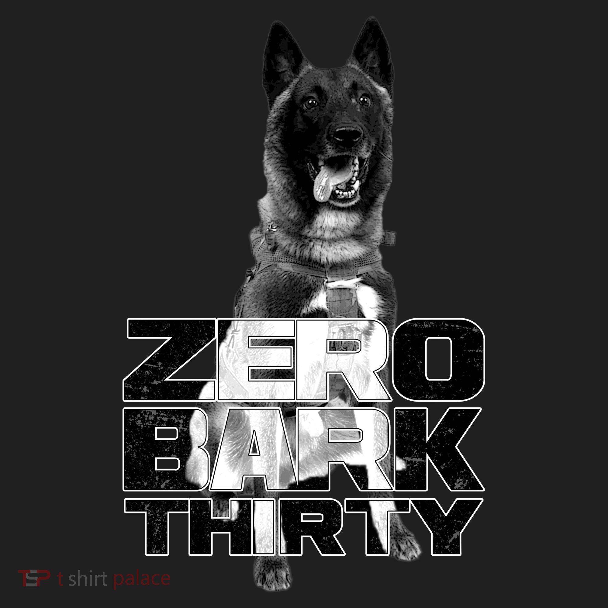 Zero Bark Thirty Conan the Hero Dog Golf Towel
