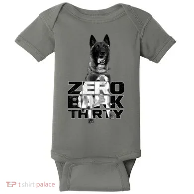 Zero Bark Thirty Conan the Hero Dog Baby Bodysuit