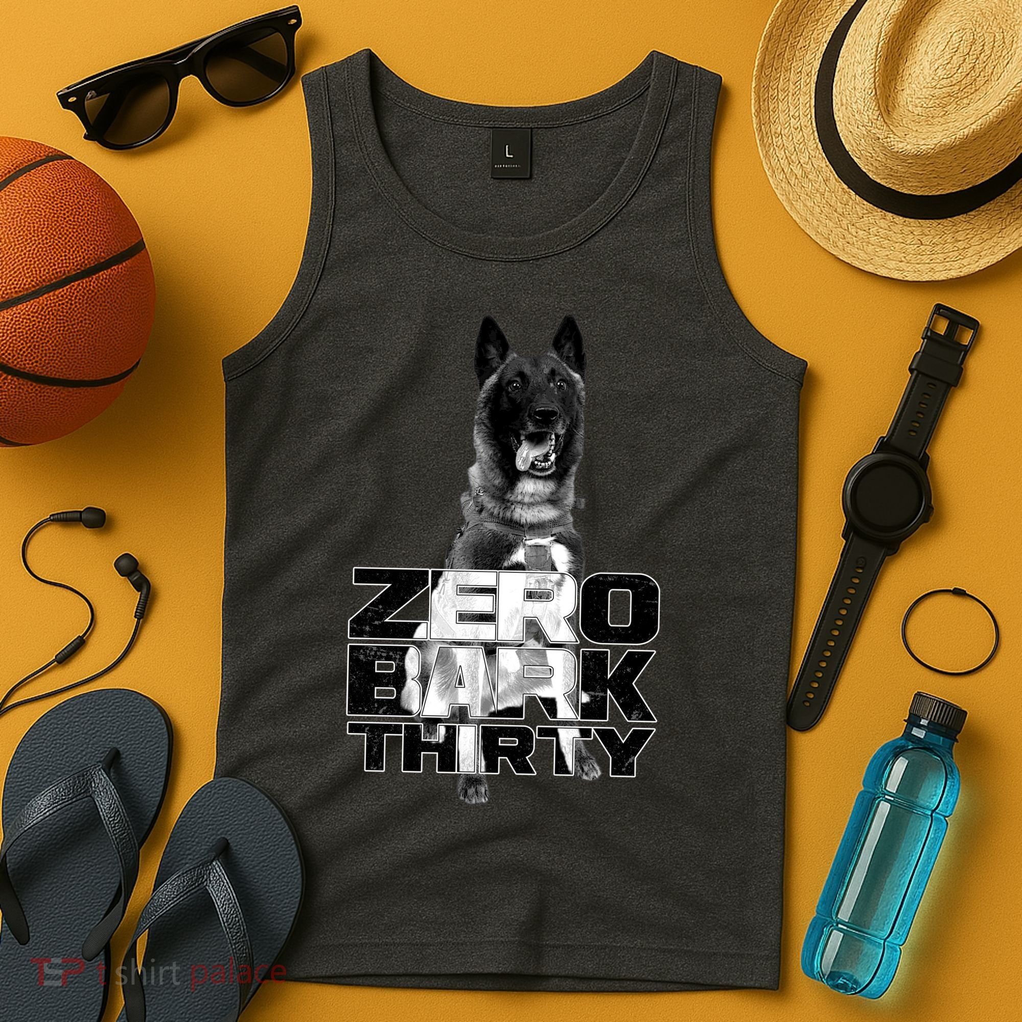 Zero Bark Thirty Conan the Hero Dog Tank Top