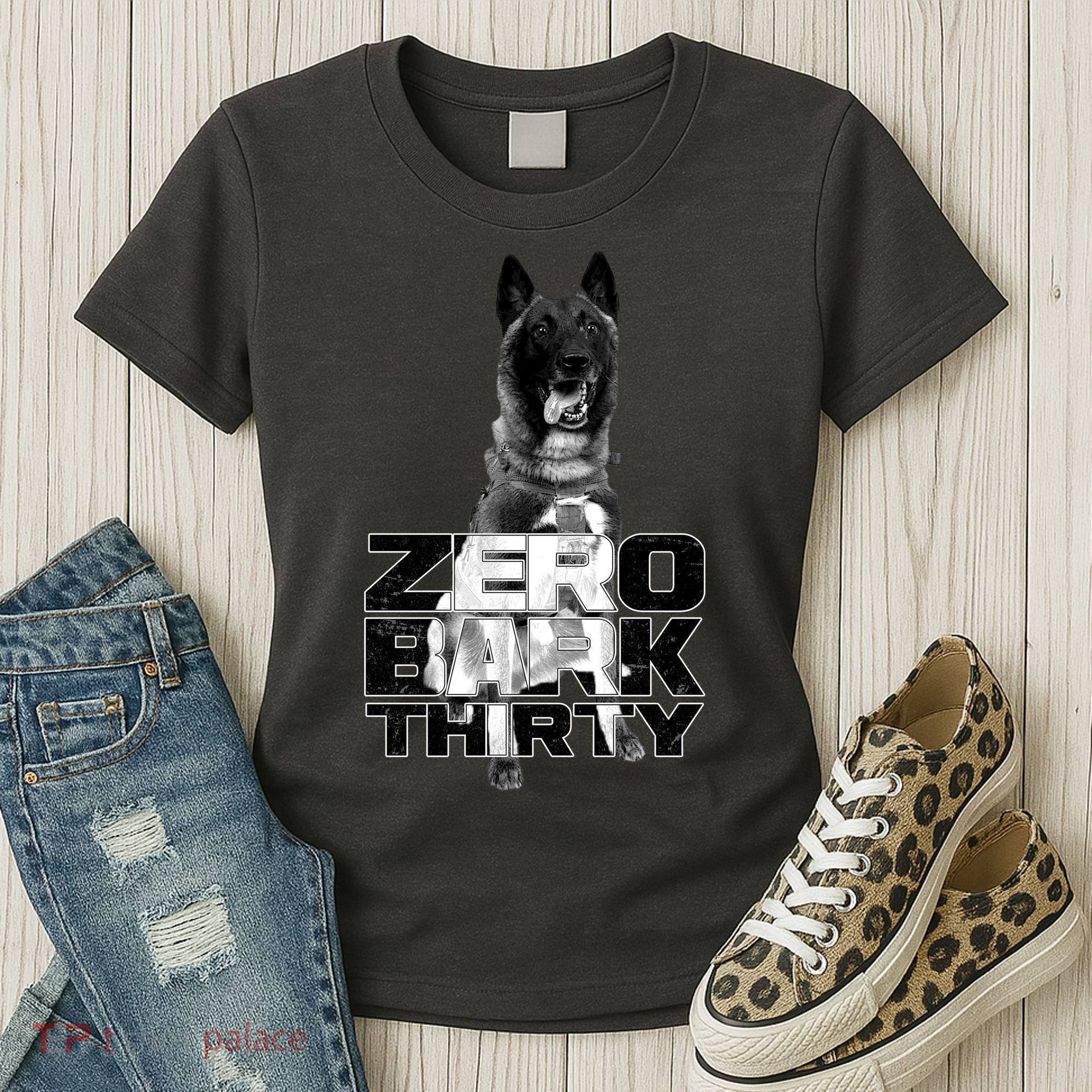 Zero Bark Thirty Conan the Hero Dog Women's T-Shirt