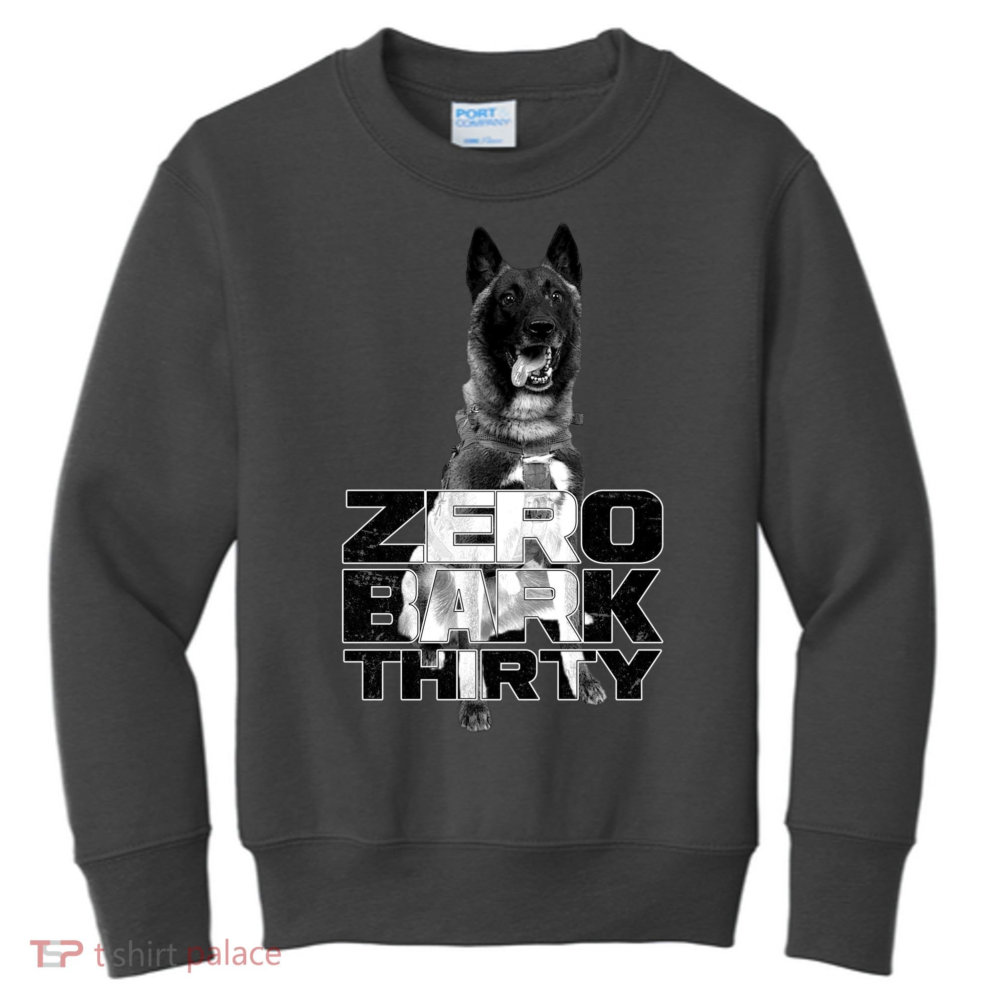 Zero Bark Thirty Conan the Hero Dog Kids Sweatshirt