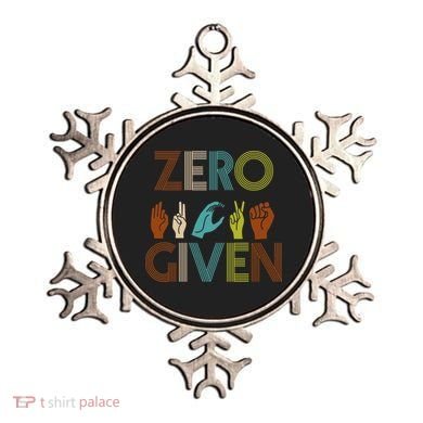 Zero Given Sign Language Ornament