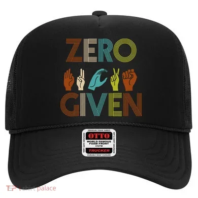 Zero Given Sign Language Hat