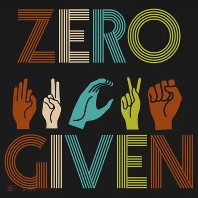 Zero Given Sign Language Tall Hoodie