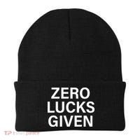 Zero Lucks Given Beanie thumb 0