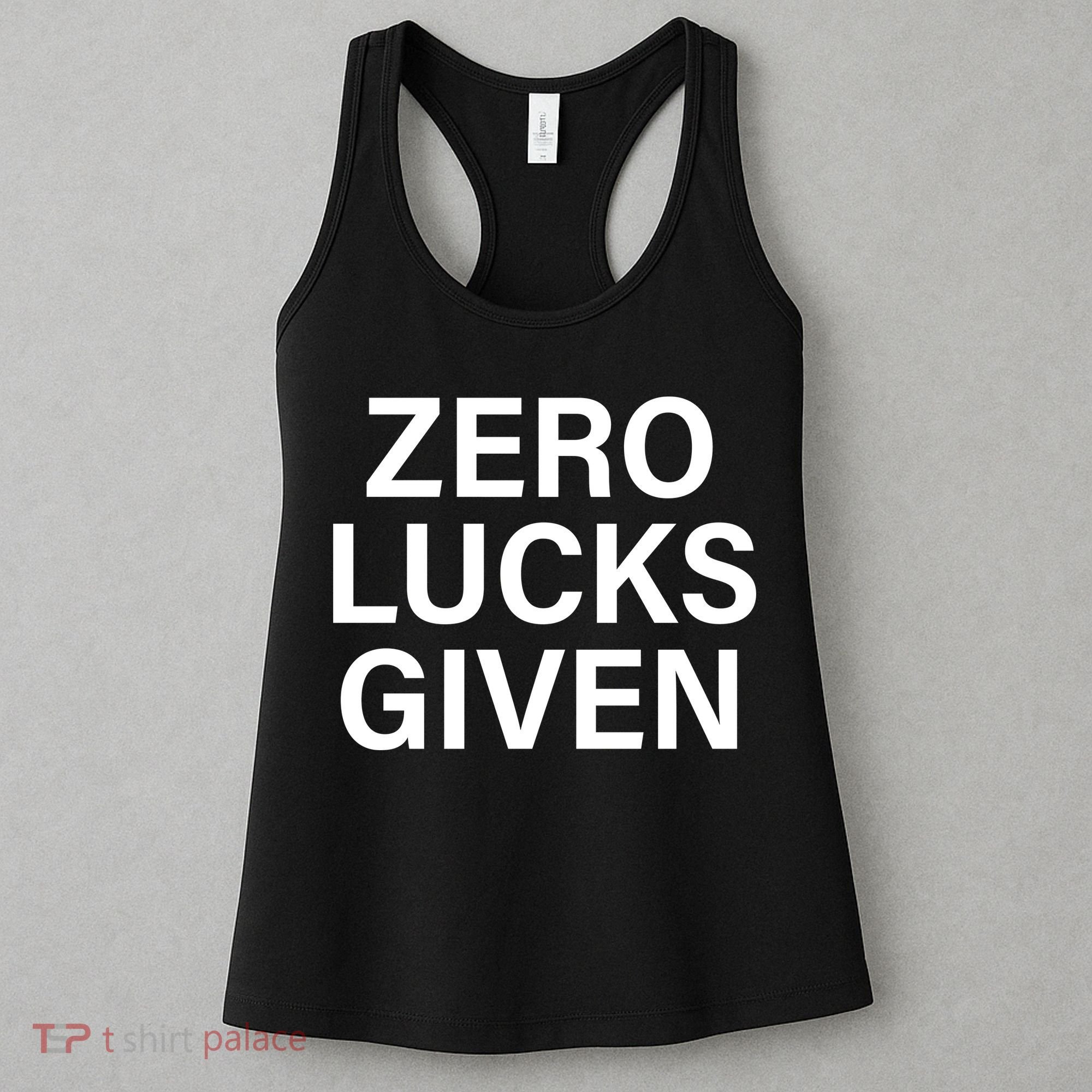 Zero Lucks Given Women's Tank Top