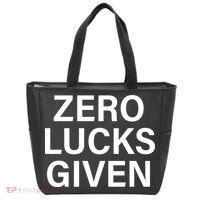 Zero Lucks Given Tote Bag thumb 0