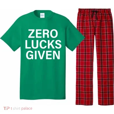 Zero Lucks Given Pajama Set
