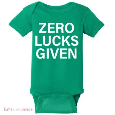 Zero Lucks Given Baby Bodysuit