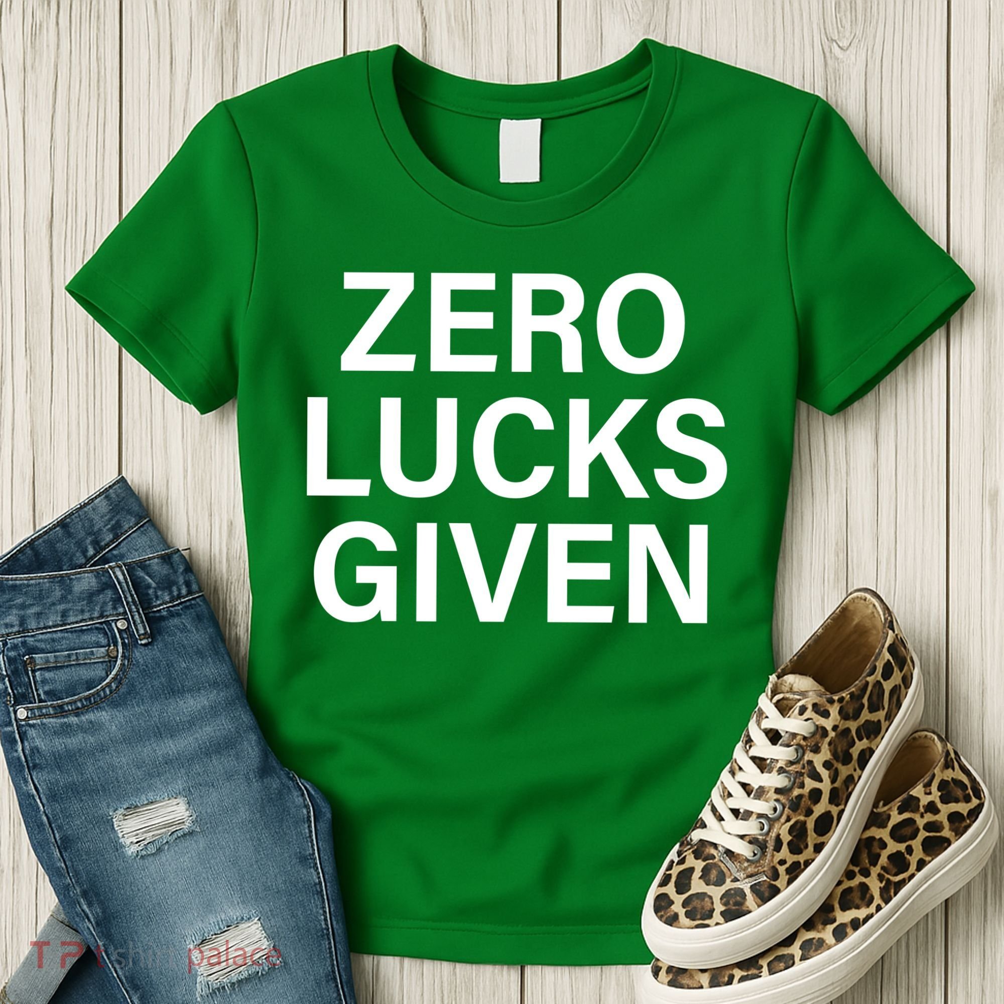 Zero Lucks Given Women's T-Shirt