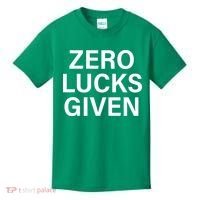 Zero Lucks Given Kids T-Shirt thumb 0