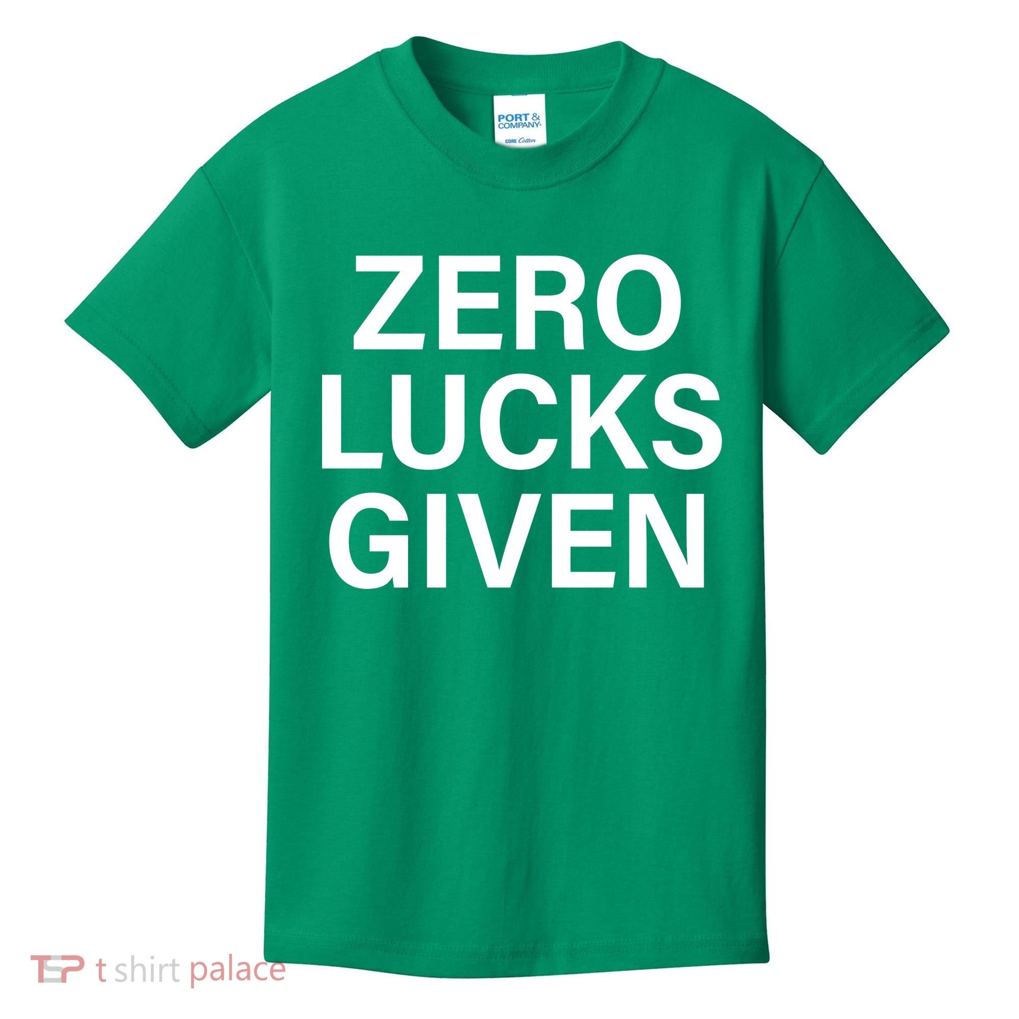 Zero Lucks Given Kids T-Shirt