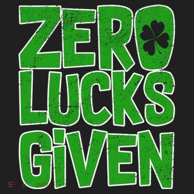 Zero Lucks Given St. Patrick's Day Women's Dry Zone Grid Polo
