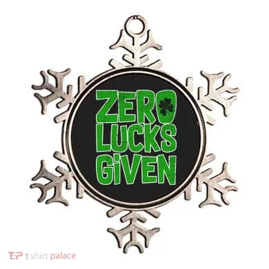 Zero Lucks Given St. Patrick's Day Ornament