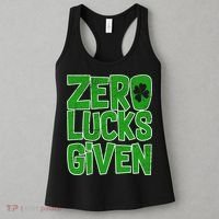 Zero Lucks Given St. Patrick's Day Women's Tank Top thumb 3