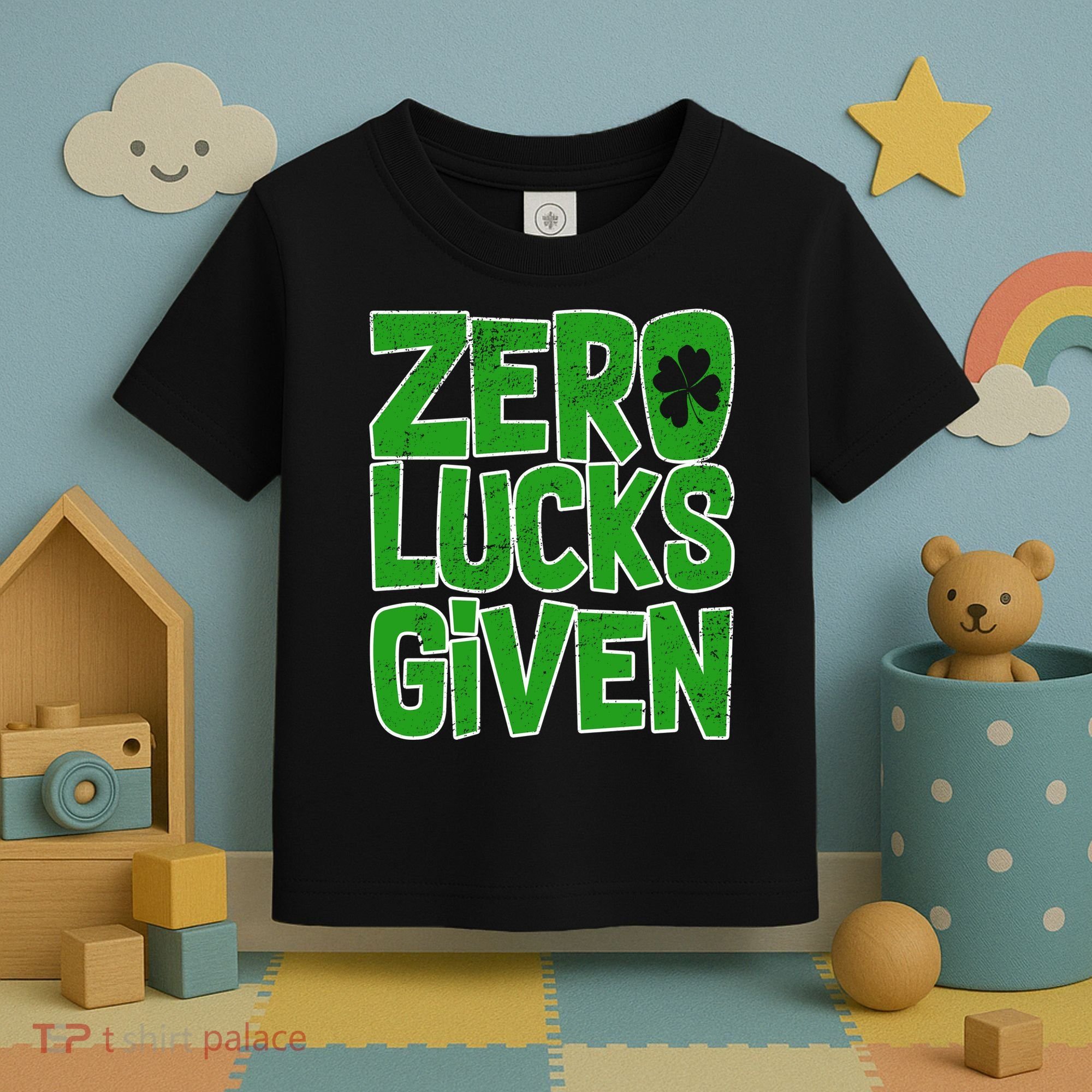 Zero Lucks Given St. Patrick's Day Toddler T-Shirt