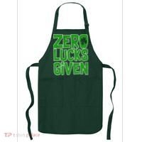Zero Lucks Given St. Patrick's Day Apron thumb 0