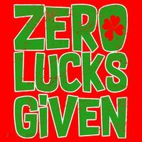Zero Lucks Given St. Patrick's Day Santa Hat thumb 1
