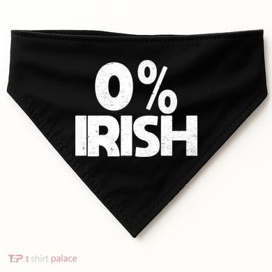 Zero Percent Irish USA-Made Doggie Bandana