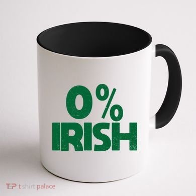 Zero Percent Irish Coffee Mug back