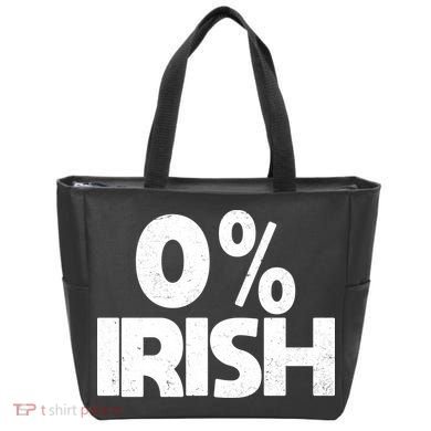 Zero Percent Irish Tote Bag