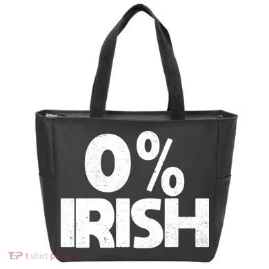 Zero Percent Irish Tote Bag