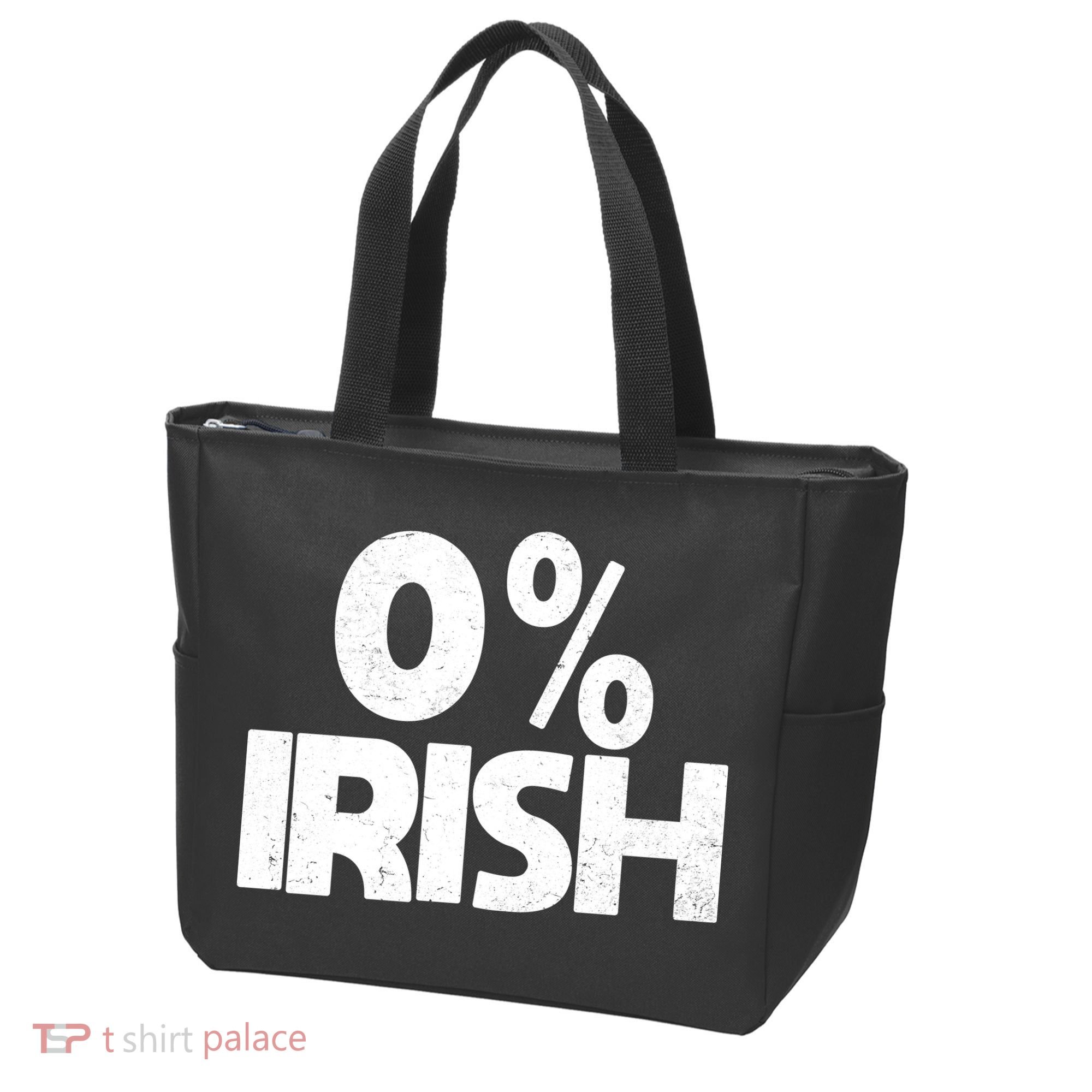 Zero Percent Irish Tote Bag