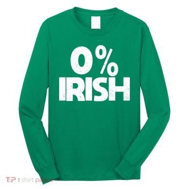 Zero Percent Irish Long Sleeve Shirt