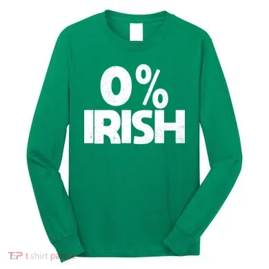 Zero Percent Irish Long Sleeve Shirt